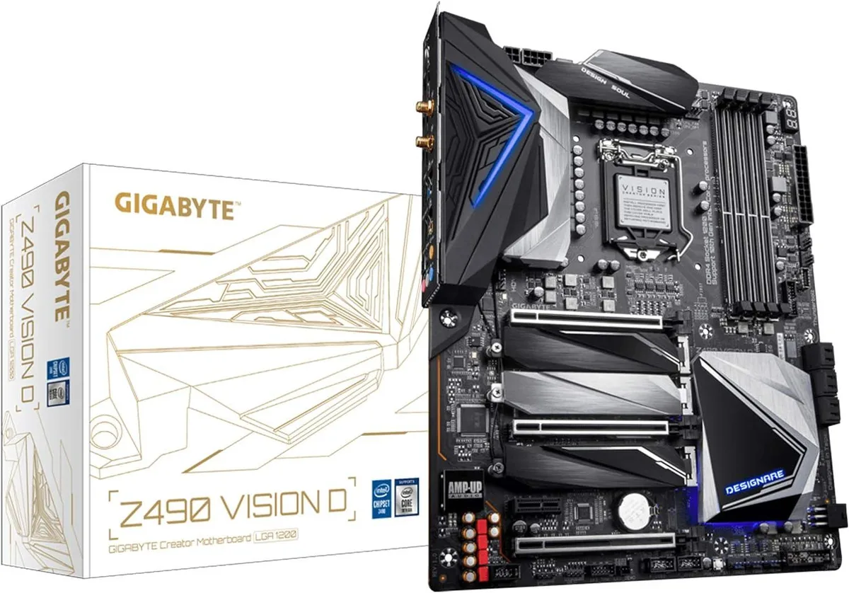 GIGABYTE GIGABYTE Z490 VISION D Intel motherboard — product photo