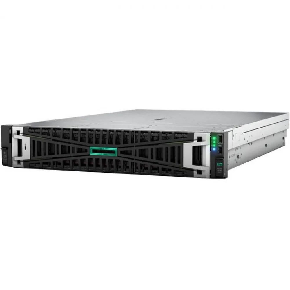 HPE HPE ProLiant DL385 G11 2U Rack Server P55080-B21 1x EPYC 9124 16-Core 2.70 GHz 32GB DDR5 800W — photo du produit