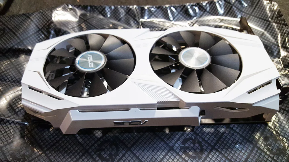 ASUS ASUS DUAL-GTX 1060-O3G 3GB GDDR5 graphics card — product photo