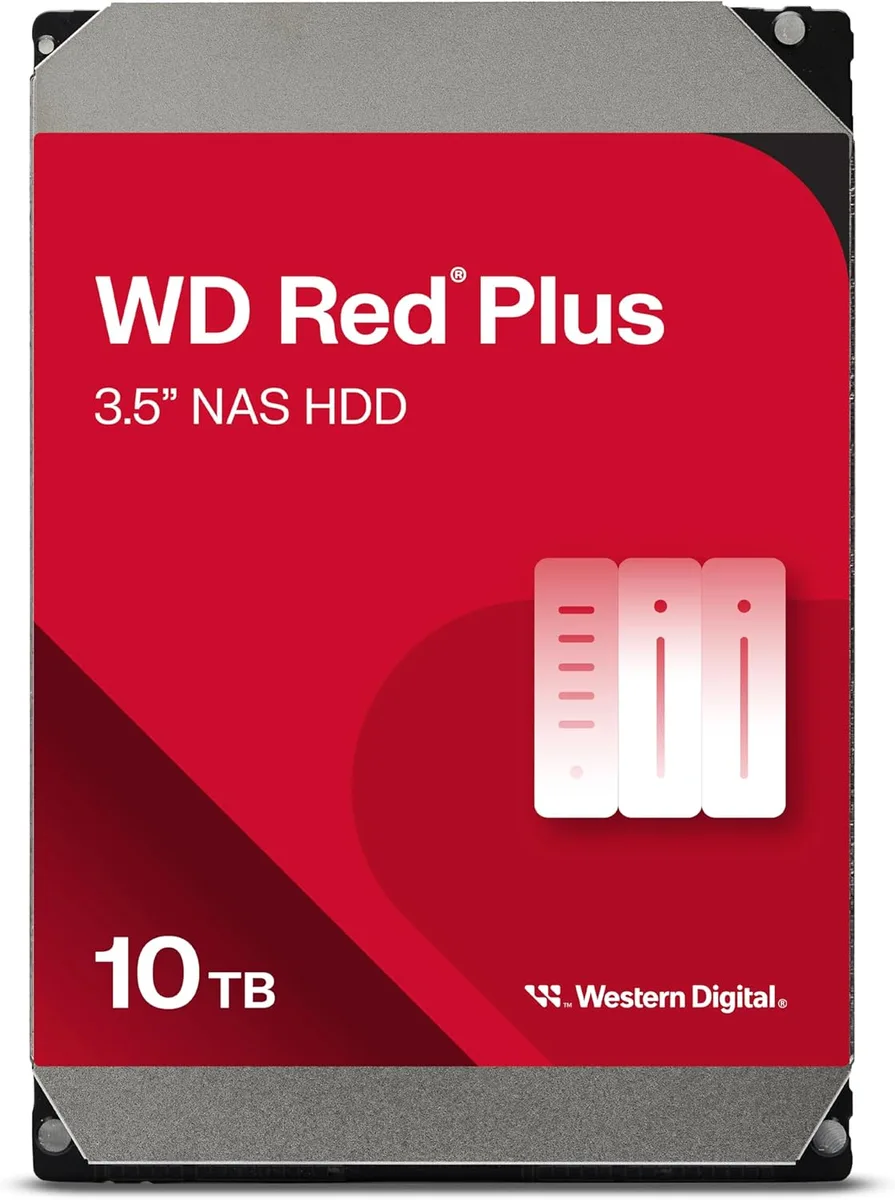 Western Digital Western Digital WD100EFGX 10TB 7200 RPM 512MB CMR SATA 3.5" internal hard drive — 제품 사진