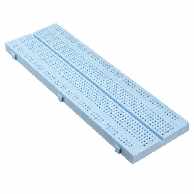 Electronix Express Electronix Express High Temperature Solderless Breadboard 830 Tie Points 6.5" x 2.14 — foto del producto
