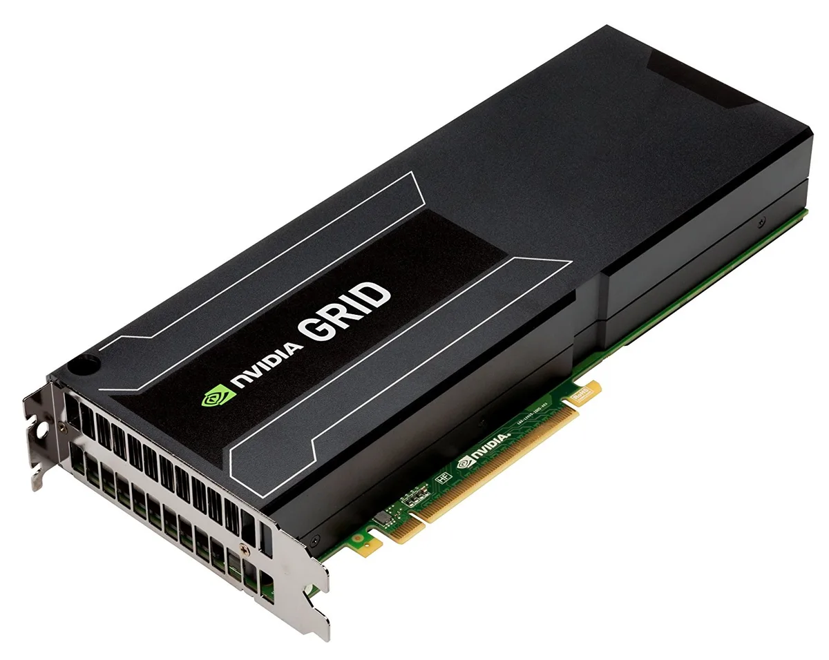 Silver dual-slot PCIe card with passive heatsink and 6-pin power connector