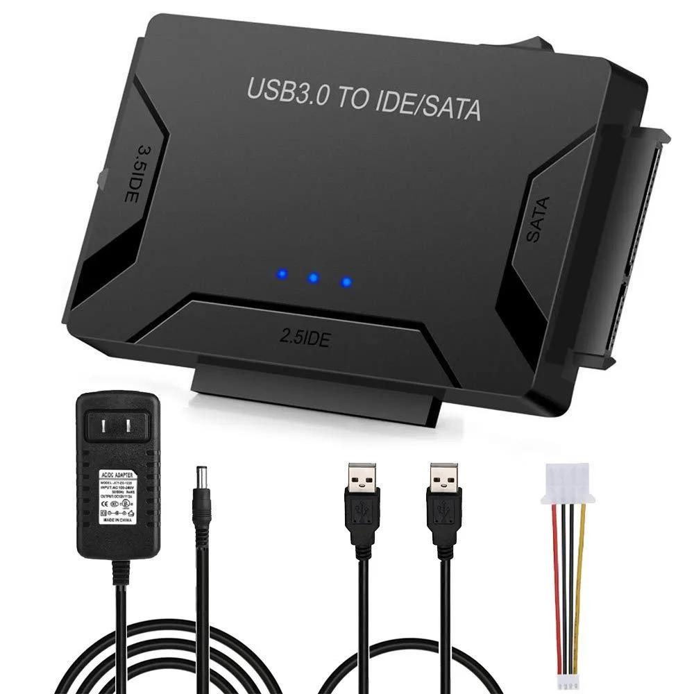 AUBEAMTO AUBEAMTO E01 USB 3.0 to IDE and SATA Hard Drive Adapter — ภาพสินค้า