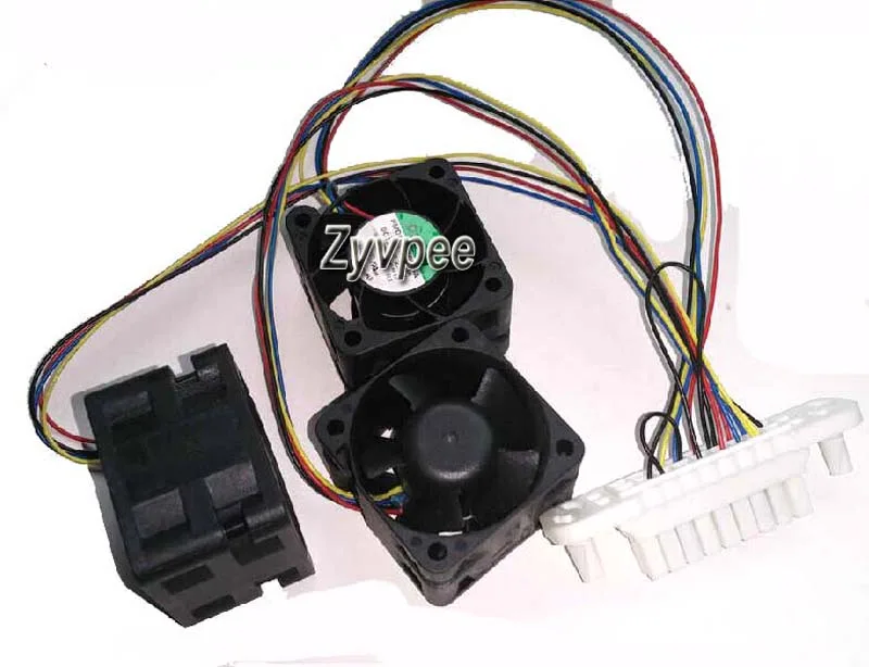 Zyvpee Zyvpee PMD1204PQB1-A 40x28mm 12V 2.6W 4-Wire 3-Pack Server Fan — φωτογραφία προϊόντος