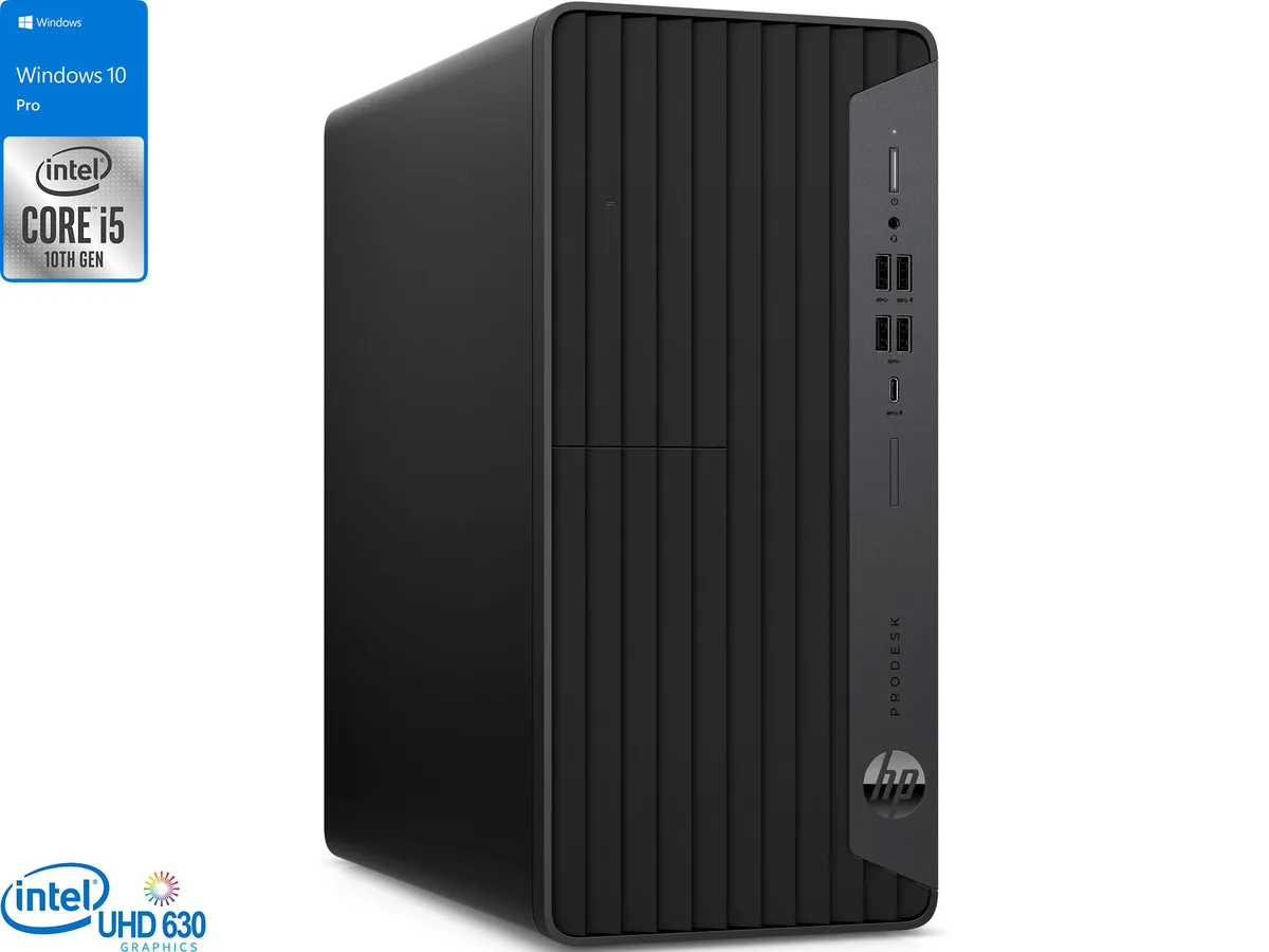 HP HP ProDesk 600 G6 desktop PC, Core i5-10500, 16 GB DDR4, 512 GB NVMe, Windows 10 Pro — termékfotó
