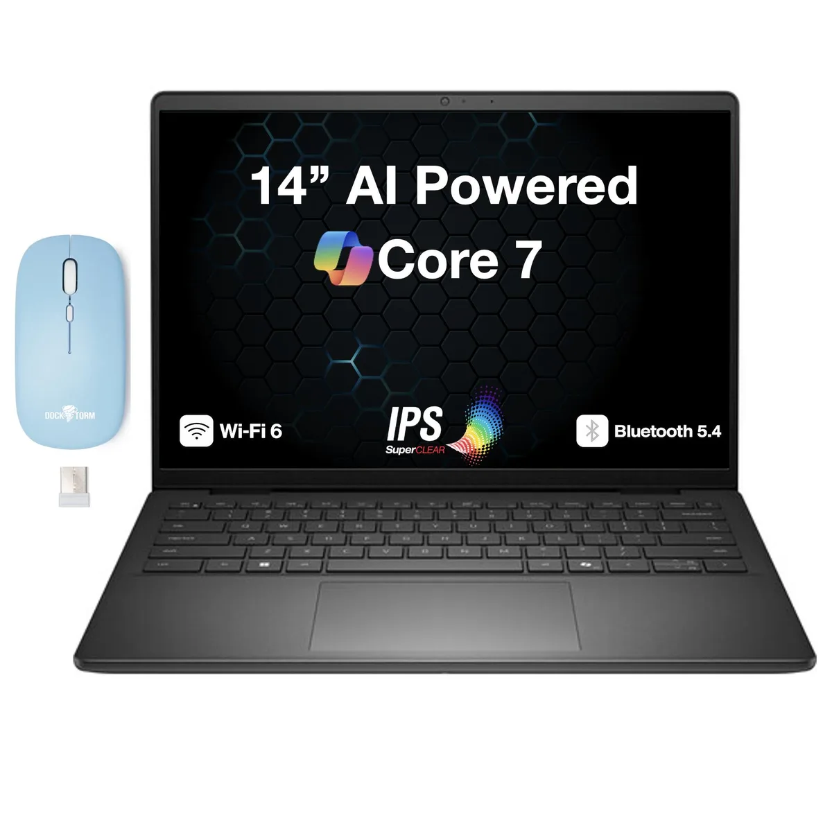 DELL DELL 14 DC14250 laptop Core 7 150U 32GB DDR5 2TB PCIe SSD 14.0" WUXGA — photo du produit
