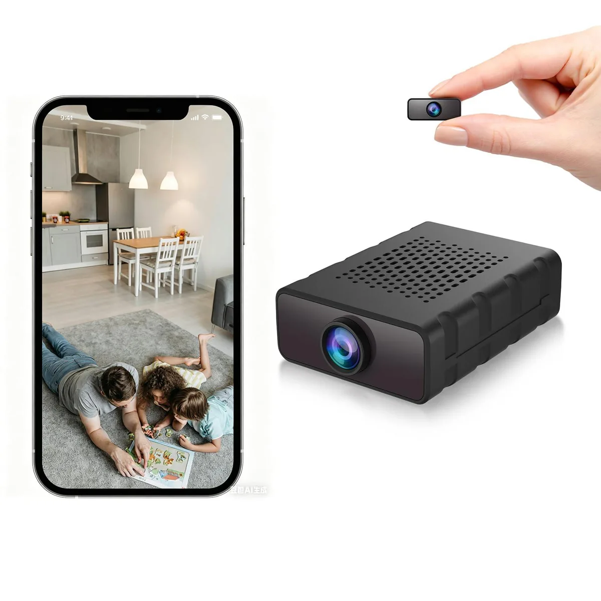 Clover DYP3 4K Wireless Surveillance Camera Black 2026 — product photo