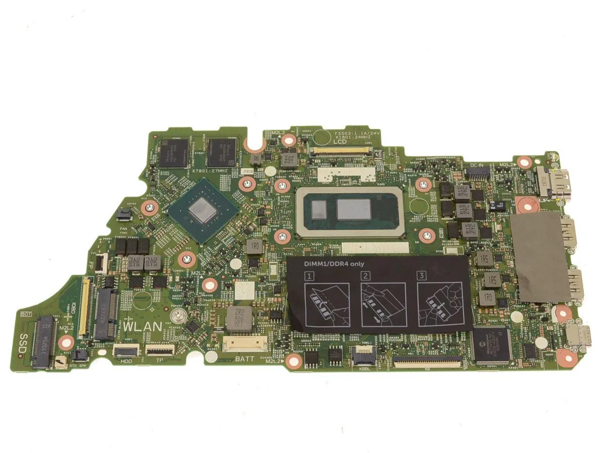 DELL DELL Vostro 5590 Motherboard Core i7-10510U 1.8GHz Nvidia 2GB 0HT1K — foto del prodotto