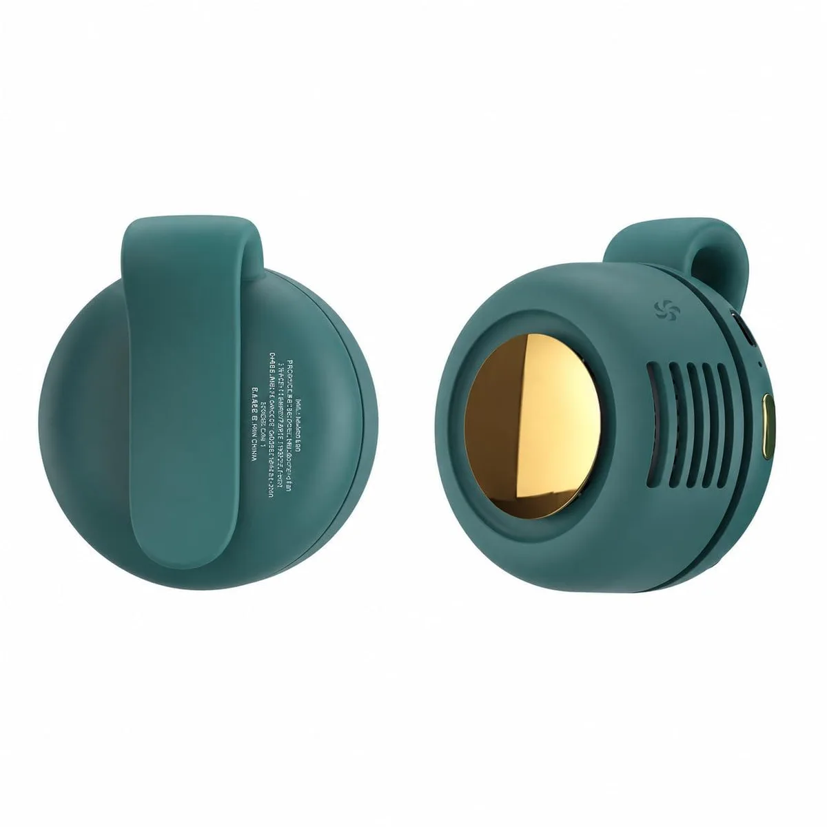 NILUTO Portable Silent Mini Bladeless Fan Clip On Green — ภาพสินค้า