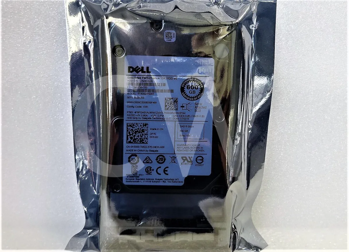 DELL DELL V5300 ST600MP0005 600GB 15000RPM SAS 128MB 2.5" internal hard drive — 商品写真