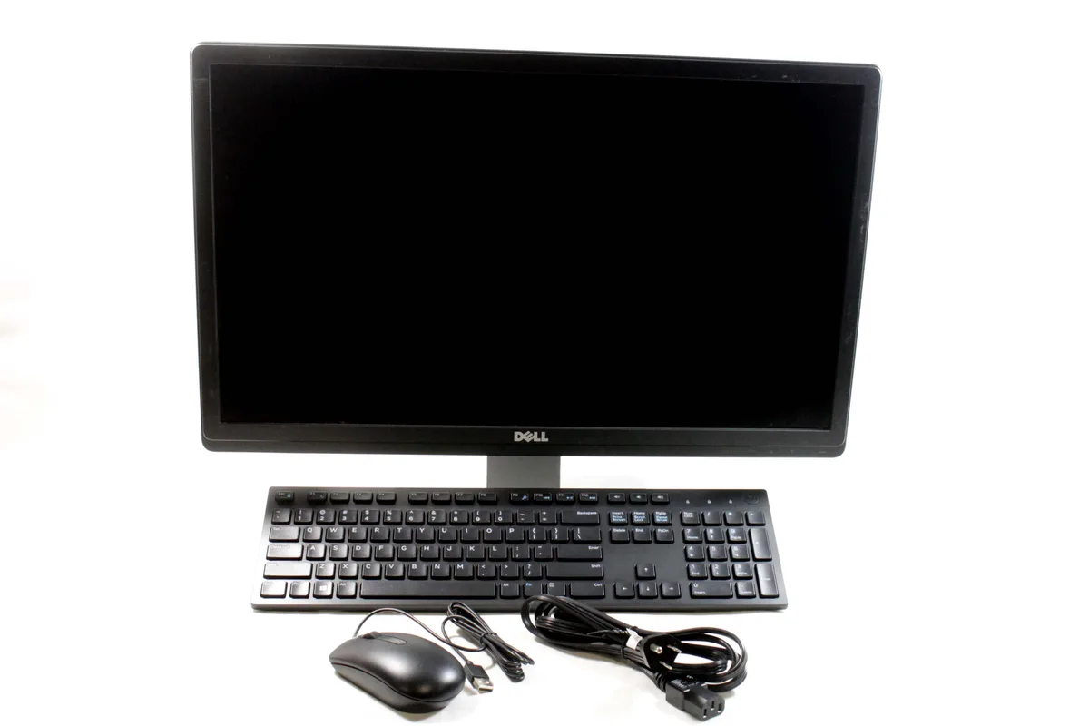 Dell Wyse all-in-one zero client 23.6 inch screen with keyboard and mouse