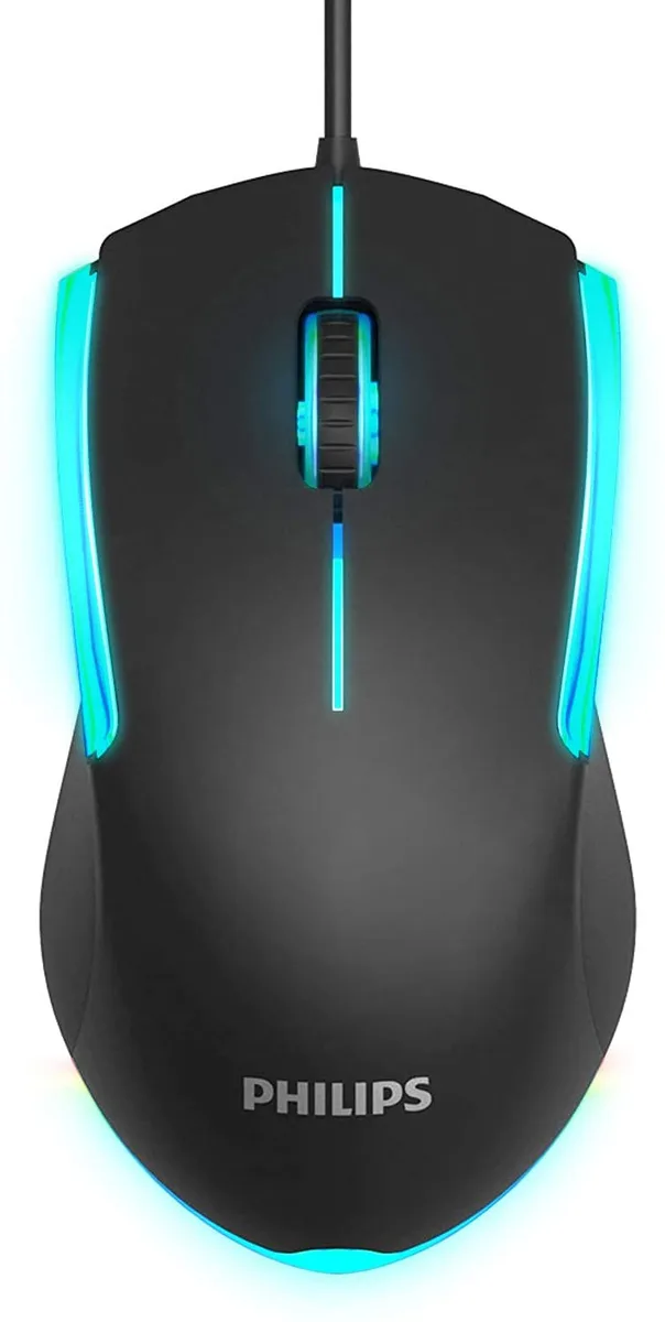 Philips Philips SPK9314 Wired Gaming Mouse 1200 DPI 3 Buttons Black — zdjęcie produktu