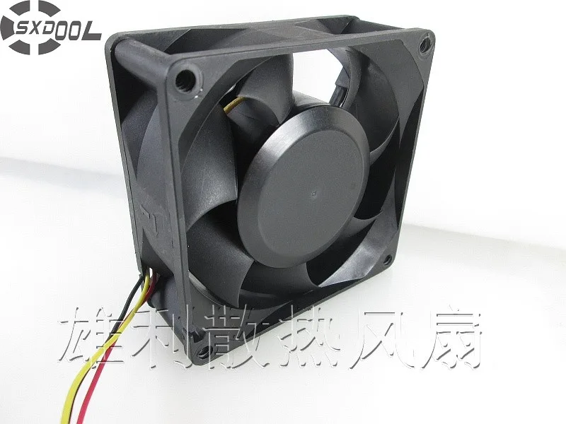 SXDOOL SXDOOL FD128032HB 8032 12V 0.37A 80*80*32 mm CPU cooler — product photo