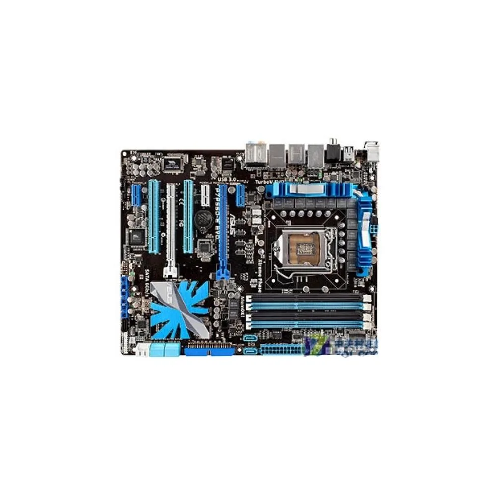 ATX motherboard with LGA 1156 socket and DDR3 slots