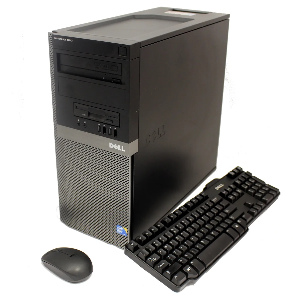 DELL DELL OptiPlex 960 Tower Core 2 Duo E8400 3.0GHz 8GB DDR2 1TB DVD-RW Win10 Pro 5.1 Audio desktop PC — product photo