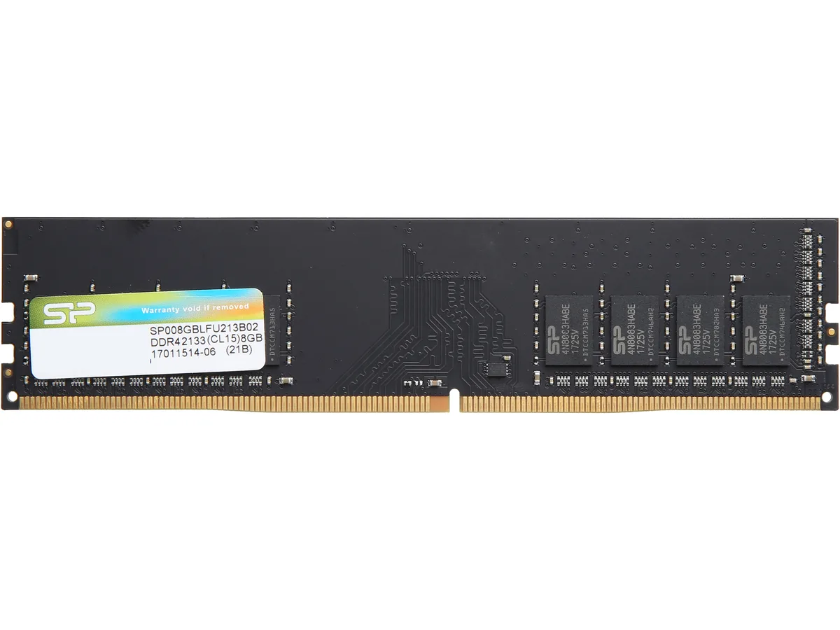 Silicon Power Silicon Power SP008GBLFU213B02 8GB DDR4 2133 desktop RAM — photo du produit