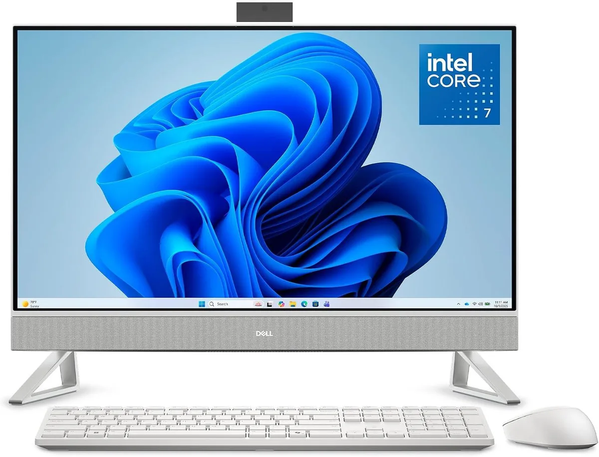 DELL DELL 27 All-in-One EC27250 Core 7-150U 32GB 1TB Touch White — photo du produit