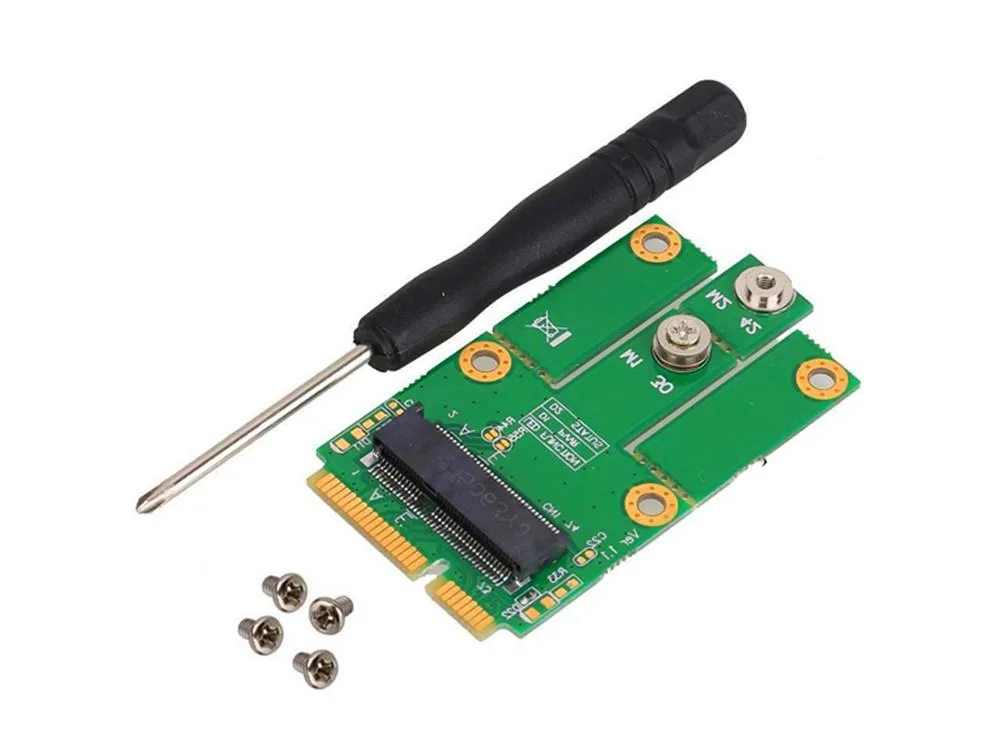 Shenzhen ZYX Science &amp; Technology Co Shenzhen ZYX Science &amp; Technology Co M.2 to mPCIe Adapter Key E — productfoto