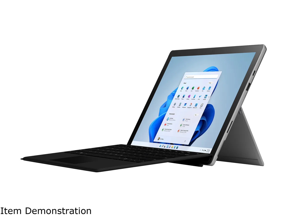 Microsoft Microsoft Surface Pro 7 VNX-00016 2-in-1 laptop Intel Core i7-1065G7 16 GB 256 GB 12.3" Matte Black — foto del prodotto