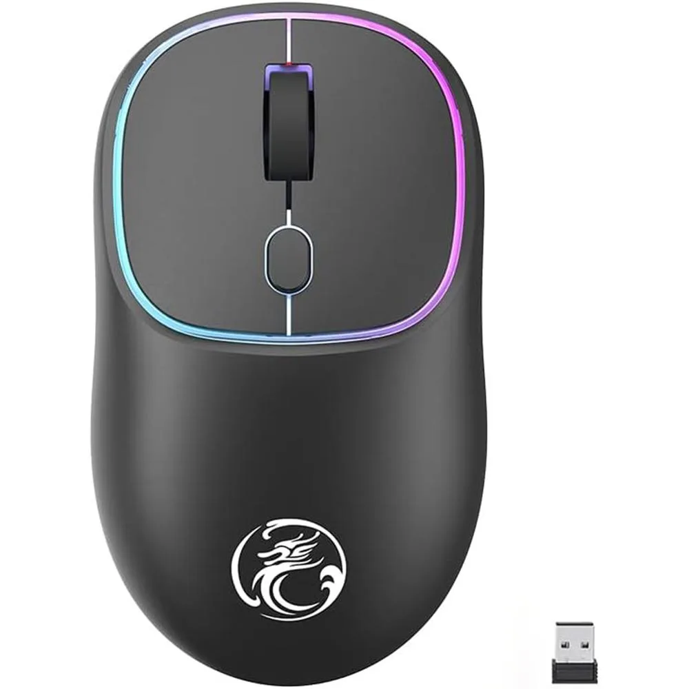 AUTYUE AUTYUE Wireless Gaming Mouse Black 2.4 GHz Rechargeable Silent 1600 DPI — fotografia produktu