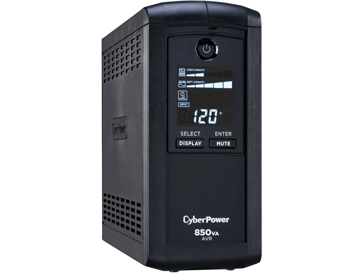 CyberPower CyberPower CP850AVRLCD UPS 850VA/510W 120V 9 Outlets Mini-Tower — photo du produit