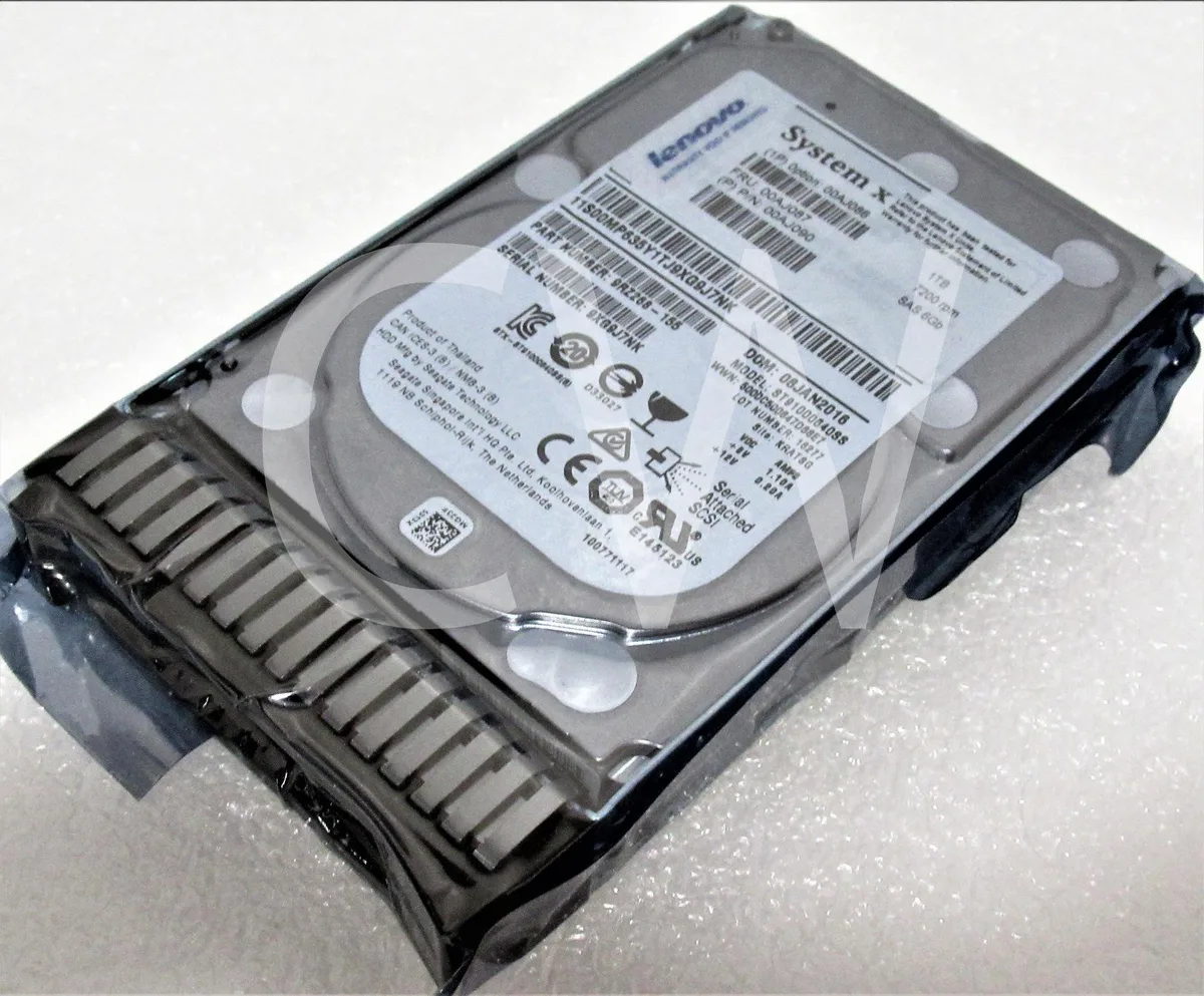 IBM IBM 00AJ087 00AJ086 00AJ090 1TB 7200RPM 2.5" SAS internal hard drive — снимка на продукта