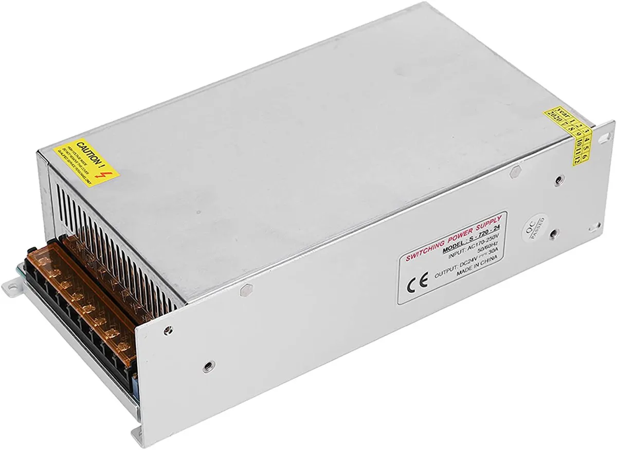 myVolts myVolts S-720-24 24V 30A 720W AC170-250V pink power supply — photo du produit