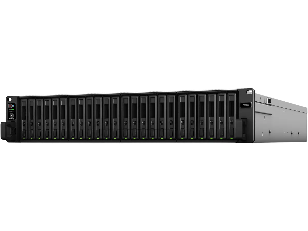 Synology Inc. Synology Inc. FS3600 24-bay rackmount NAS 12-core Xeon 16GB DDR4 — photo du produit