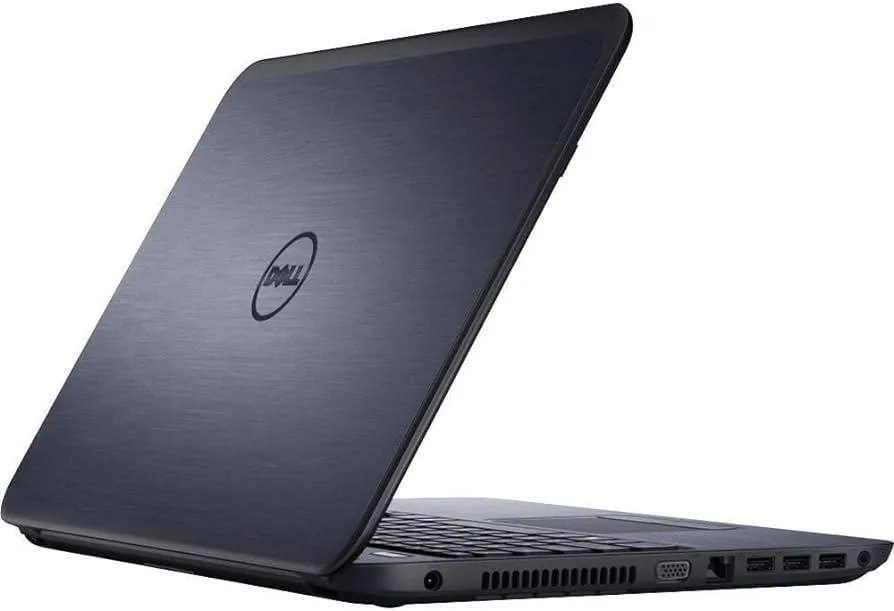 Closed silver Dell Latitude 3450 14 inch laptop