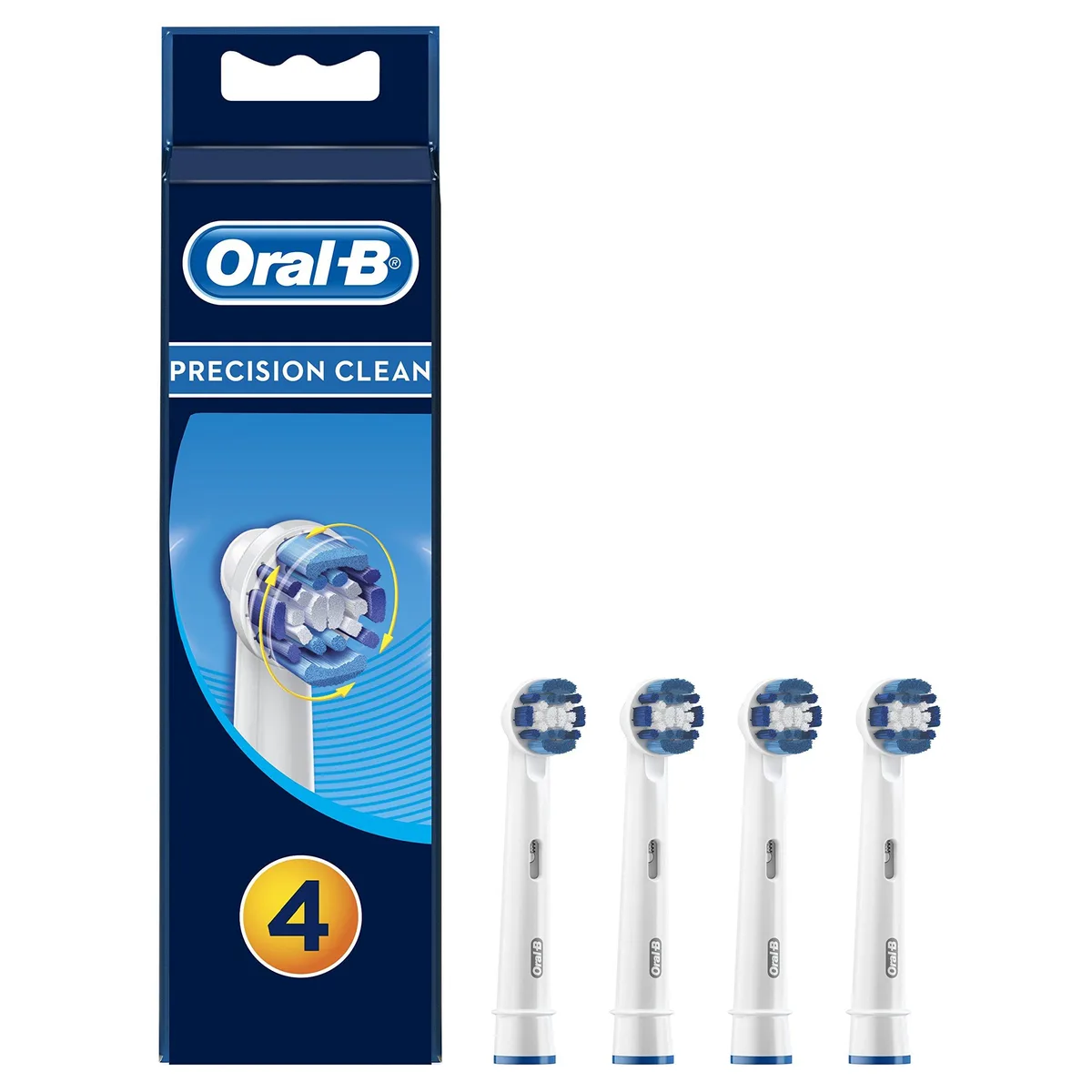  Oral-B 64703704_SML Precision Clean Toothbrush Heads Pack of 4 oral care — product photo