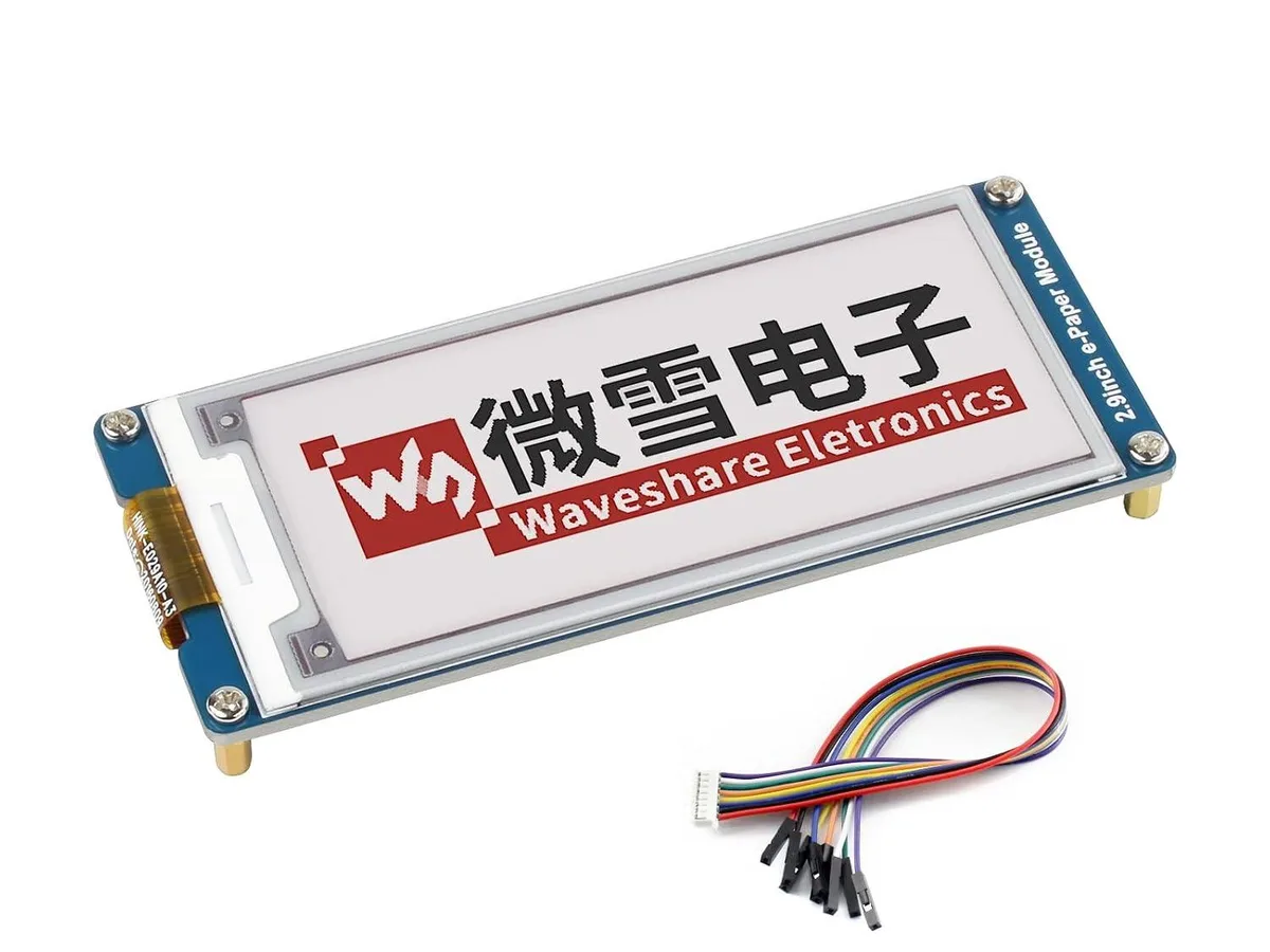 LORDWORLD LORDWORLD 2.9inch E-Ink Display Module (B) 296x128 development board — foto produk