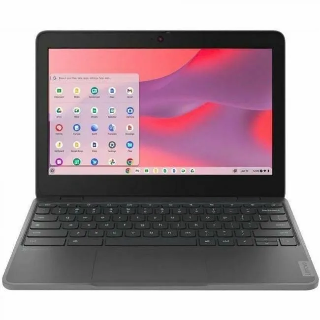 Graphite Gray 11.6 inch Chromebook closed lid matte finish