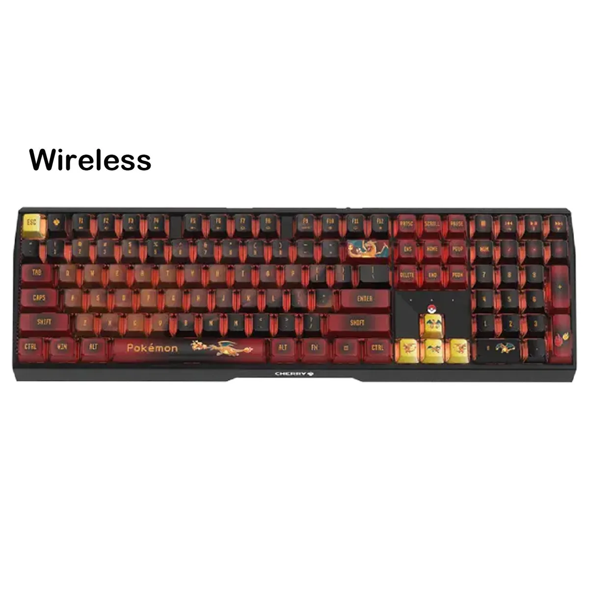 Cherry Cherry MX3.0S Charizard 109 Keys Mechanical Gaming Keyboard — product photo