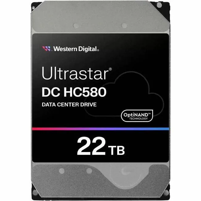 Western Digital Western Digital 0F62785 Ultrastar DC HC580 22 TB 3.5" 7200 RPM SATA internal hard drive — صورة المنتج