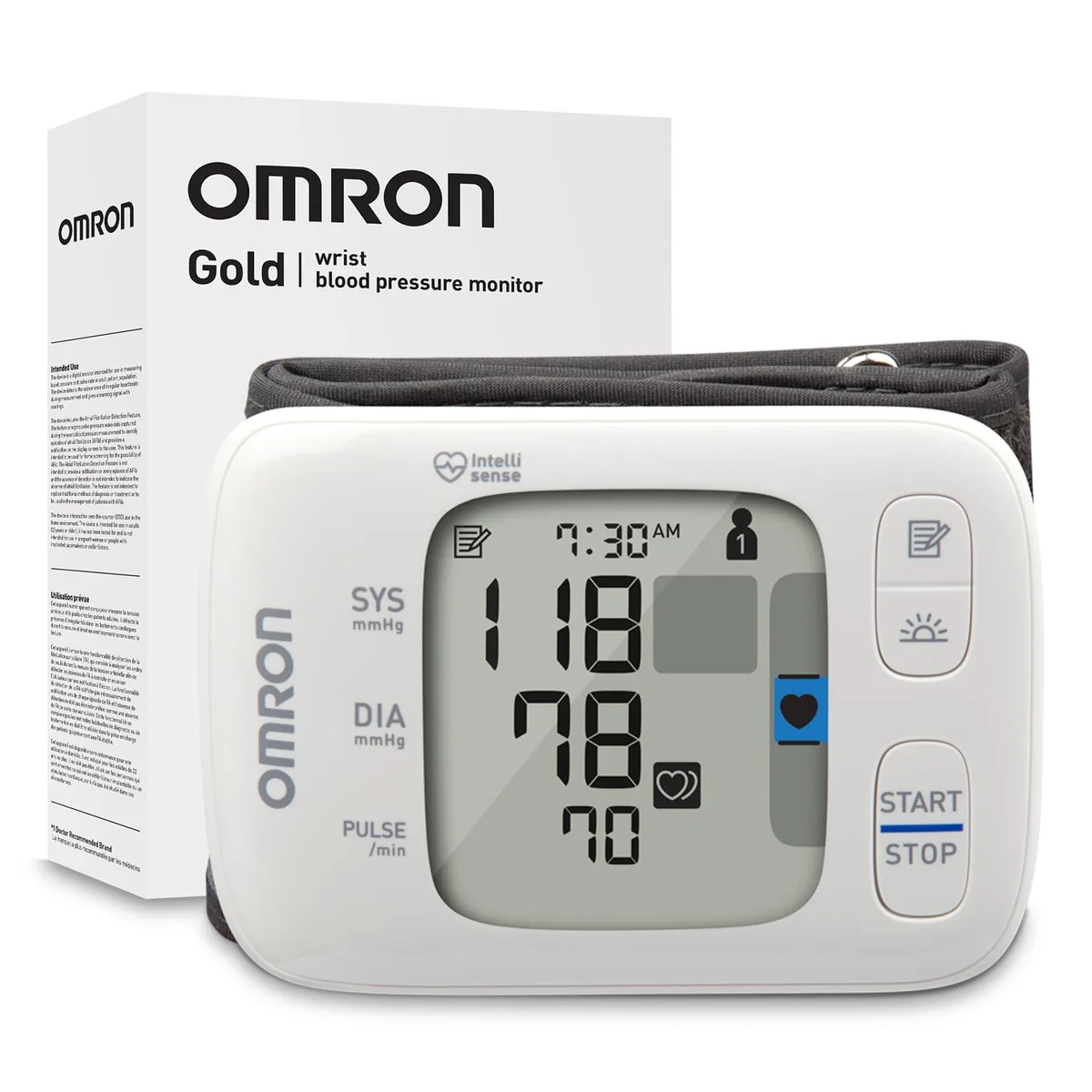  Omron BP4350 Gold Wireless Wrist Blood Pressure Monitor — foto do produto