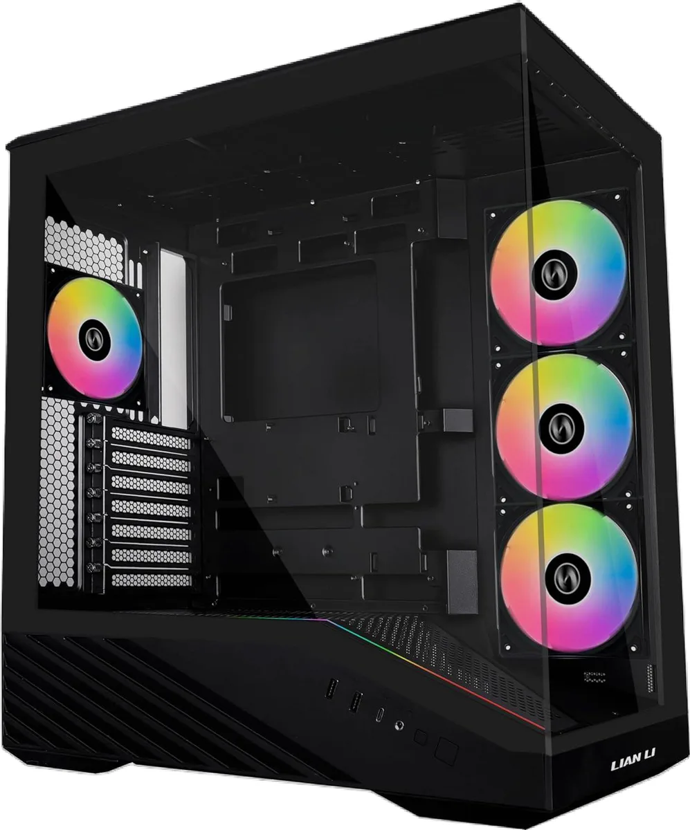Lian Li Lian Li V100RX ATX Mid Tower PC Case Black — product photo