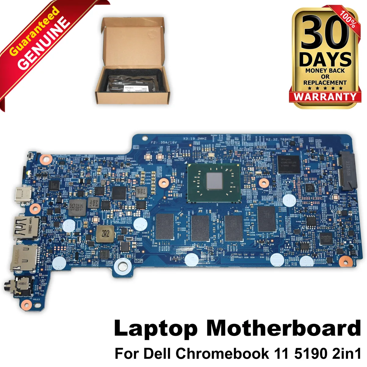 DELL DELL Inspiron 15 5501 Motherboard TG76R i5-1035G1 1.0GHz DDR4 laptop replacement part — product photo