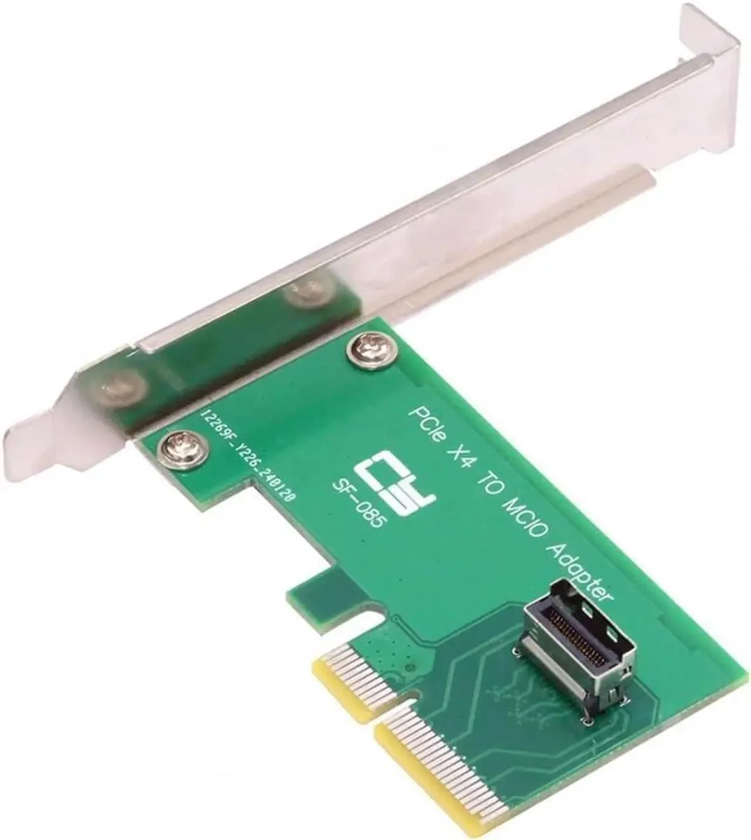 SMUGDESK SMUGDESK PCIe 5.0/4.0 x4 to MCIO 38Pin Female Host Adapter — product photo