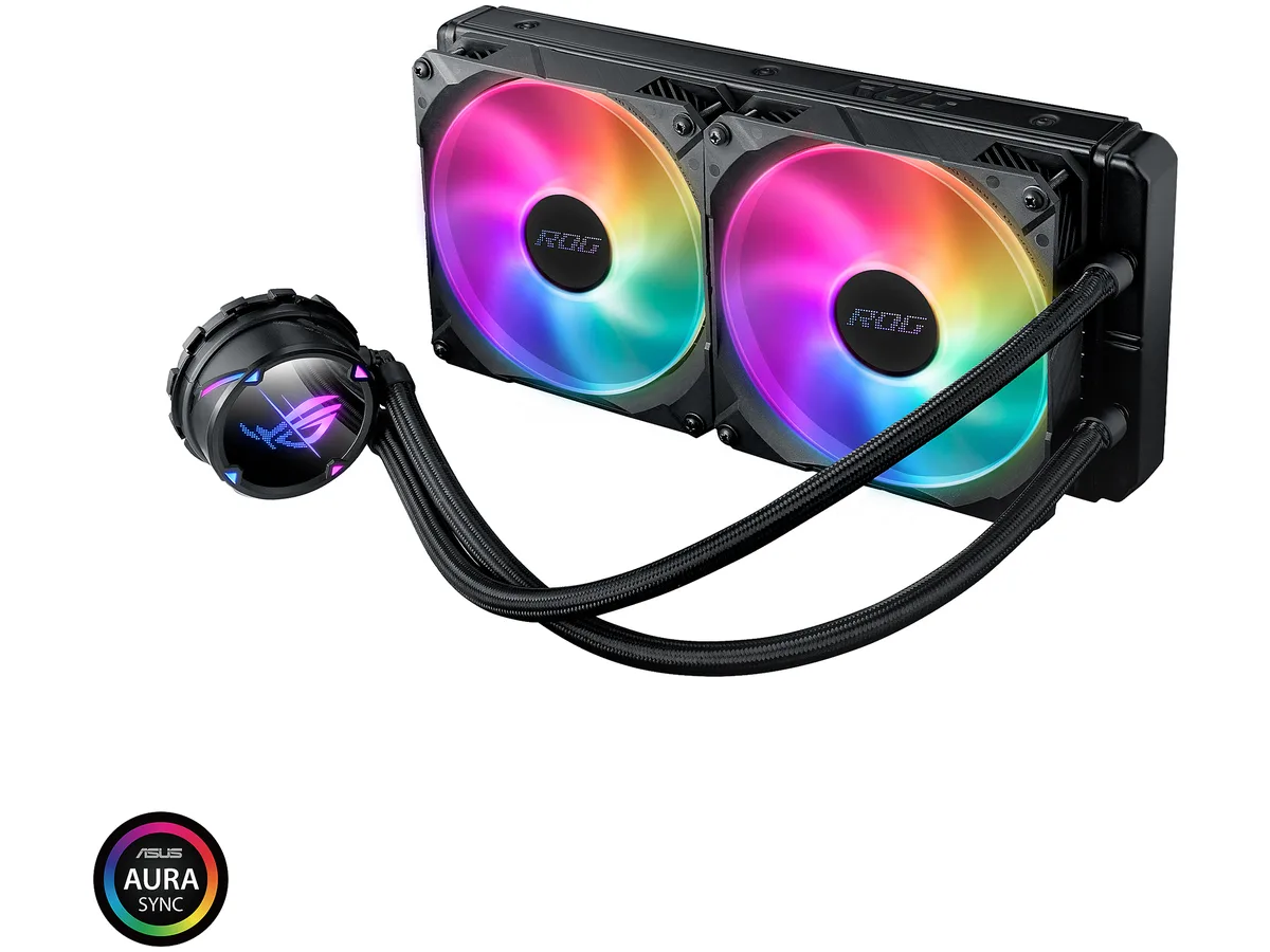 ASUS ASUS ROG STRIX LC II 280 ARGB liquid cooler — photo du produit