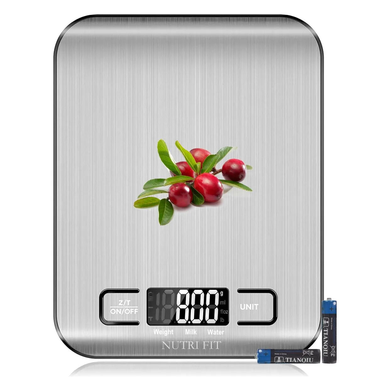  NUTRI FIT EK8840H-NF-S01 Grey Kitchen Scale 11 lb — product photo