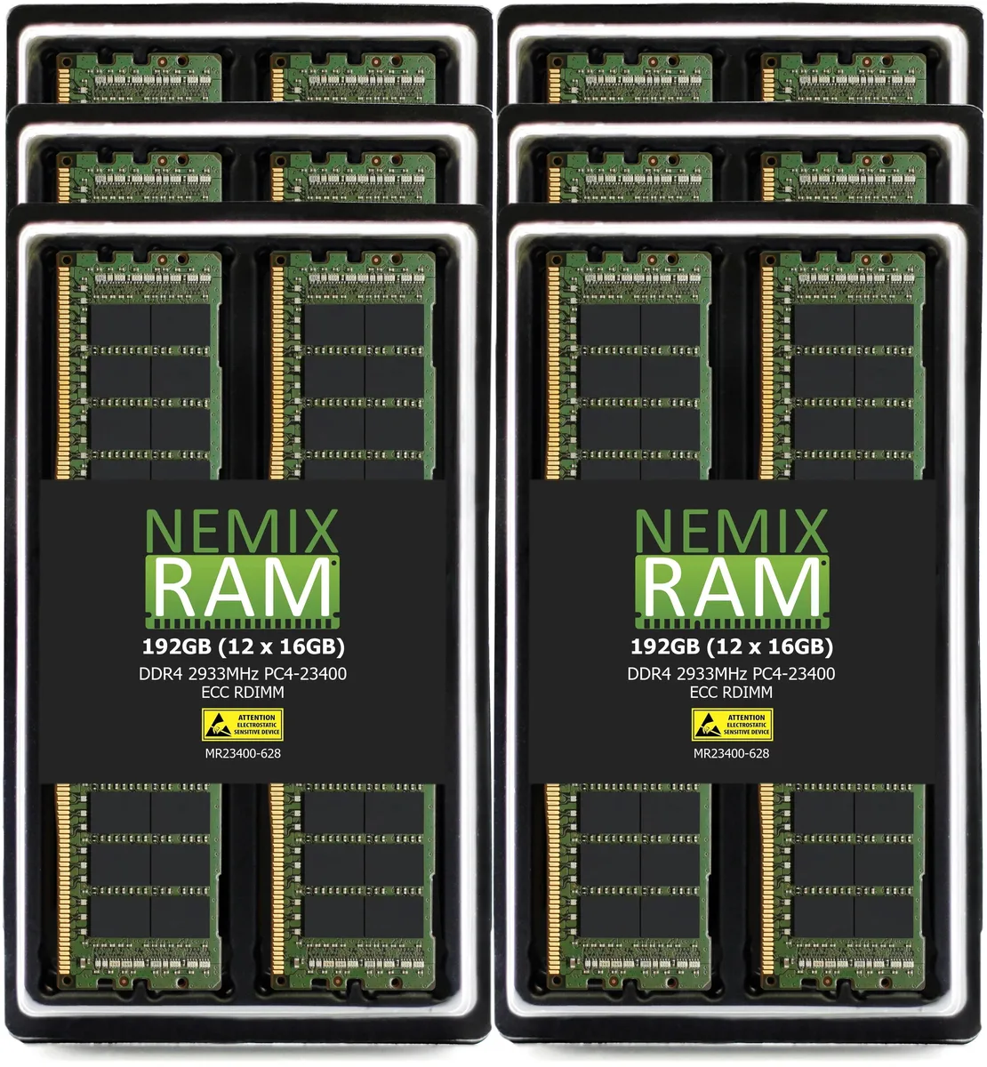 NEMIX RAM NEMIX RAM 128GB (8x16GB) DDR4 2933 CL21 ECC RDIMM Dell Precision 7820 — termékfotó
