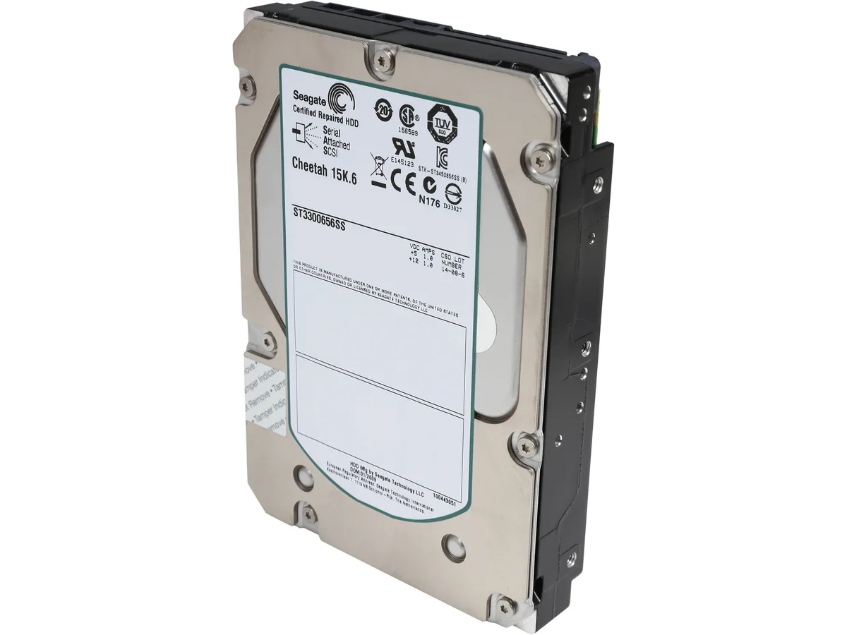 Seagate Seagate Cheetah 15K.6 ST3300656SS 300GB 15000 RPM SAS internal hard drive — ürün fotoğrafı