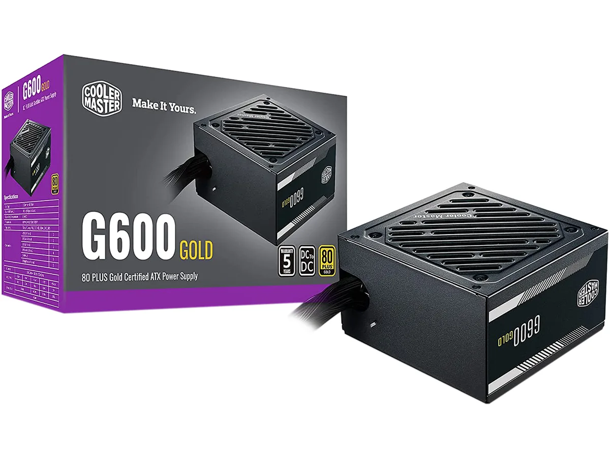 Cooler Master Cooler Master MPW-6001-ACAAG-US 600 W power supply — product photo