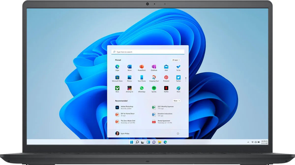 DELL DELL Inspiron 3511 i3511-5174BLK-PUS laptop 15.6" Touch i5 8GB 256GB — photo du produit
