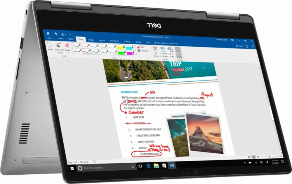 DELL DELL Inspiron 7000 2-in-1 13.3" i5-8250U 8GB 256GB Era Gray — 商品照片