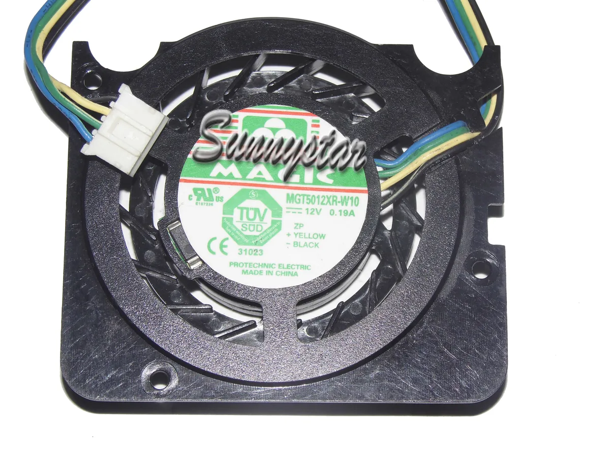 OEM Industries OEM Industries MGT5012XR-W10 12V 0.19A 4-pin CPU cooler — ürün fotoğrafı