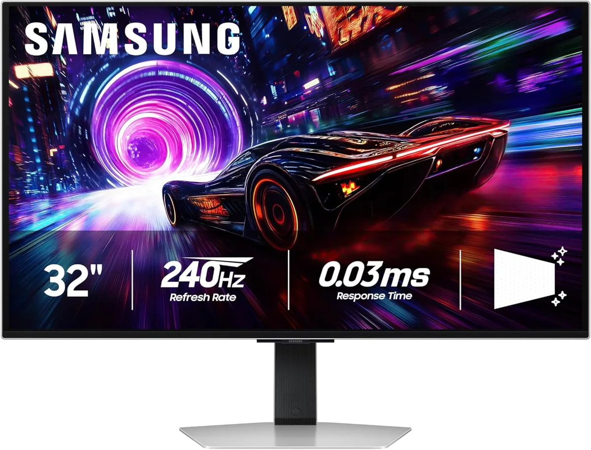 SAMSUNG SAMSUNG Odyssey OLED G8 32" 4K 240Hz Gaming Monitor LS32FG810SNXZA — toote foto