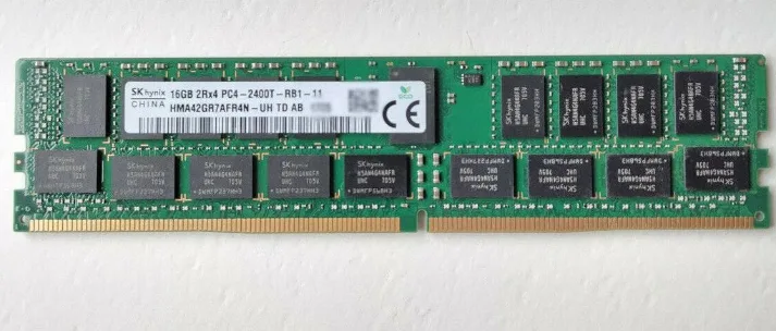 SK hynix SK hynix HMA42GR7AFR4N-UH 16GB 2Rx4 PC4-2400T ECC server RAM — 제품 사진