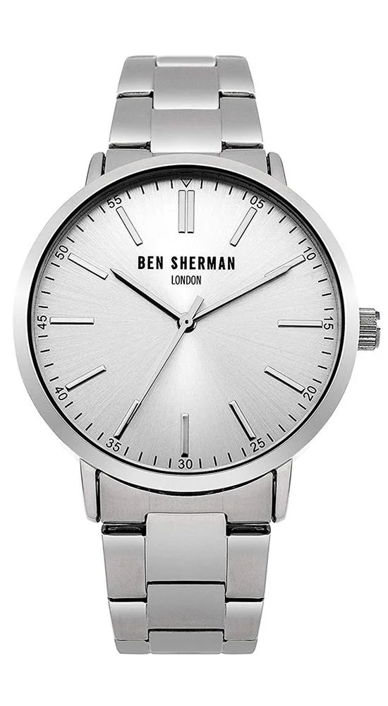 Ben Sherman Ben Sherman WB061SM Stainless Steel Watch 40 mm Silver Dial Quartz — product photo