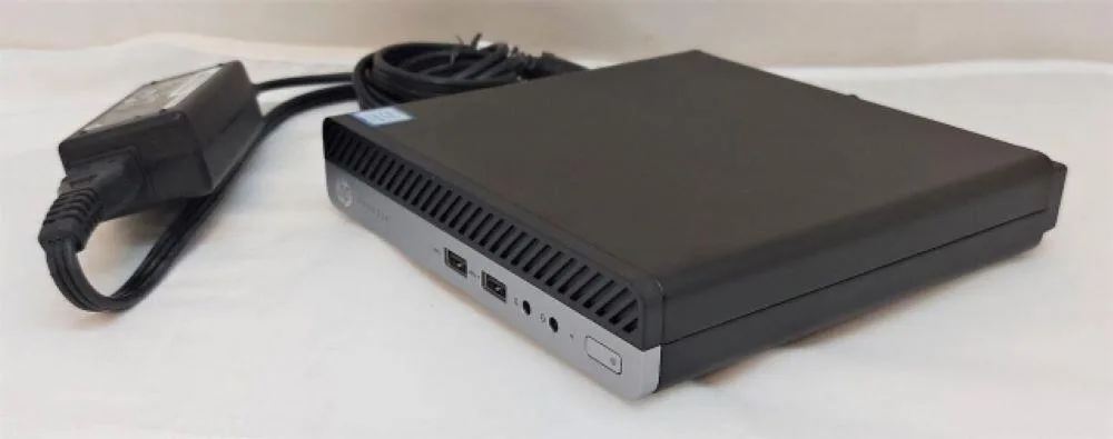 HP HP 400 G5 Micro Desktop i5-9500T 2.2GHz 16GB DDR4 256GB NVME Windows 11 Pro desktop PC — 제품 사진